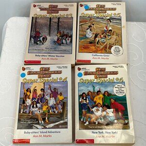 The Babysitters Club Super Special Books #3-6 By Ann M. Martin Scholastic Paperb
